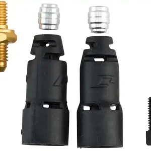 Jagwire Pro Quick-Fit Adapters for Hydraulic Hose - Fits SRAM DB5 Guide and Level and Avid Elixir Trail and XX Budget
