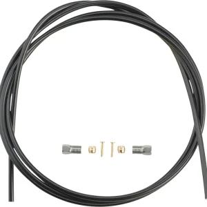 Deal Shimano SM-BH59-JK Low Pressure Disc Brake Hose Kit - Straight Caliper Caliper Connector 2000mm Black