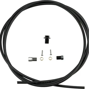 Shimano SM-BH90-JKS High Pressure Disc Brake Hose Kit - Straight Caliper Caliper Connector 1700mm Black Secure Checkout