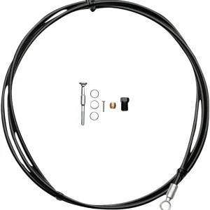 Shimano SM-BH90-SB High Pressure Disc Brake Hose Kit - Normal Silver Banjo Caliper Connector 2000mm Black Special Discount