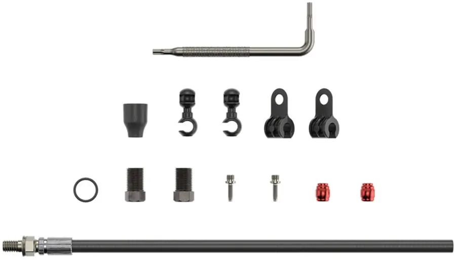 Final Sale SRAM Disc Brake Hose Kit - Threadless Inline Crimp 2000mm