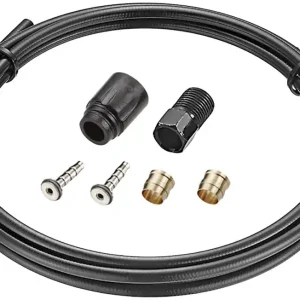 Free Delivery Tektro #50 Hydraulic Brake Hose Kit - With Connecting Bolt Unit 5.5mm x 2500mm For Auriga Twin+ and Auriga+  | Bikeparts.Com