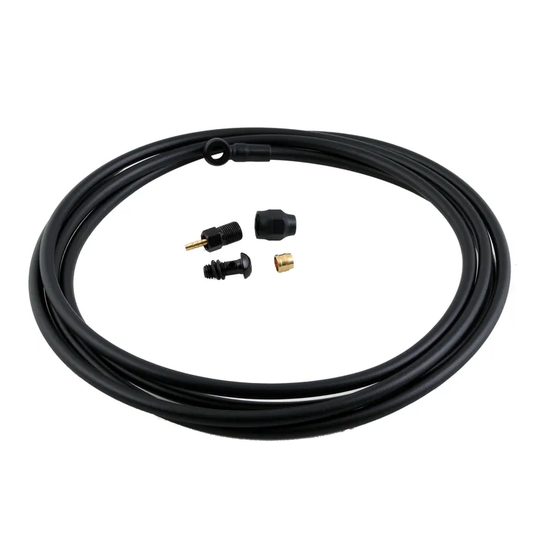 Crafted TRP Tubing Replacement Kit with Banjo 5.5 x 2000mm Black  | Bikeparts.Com