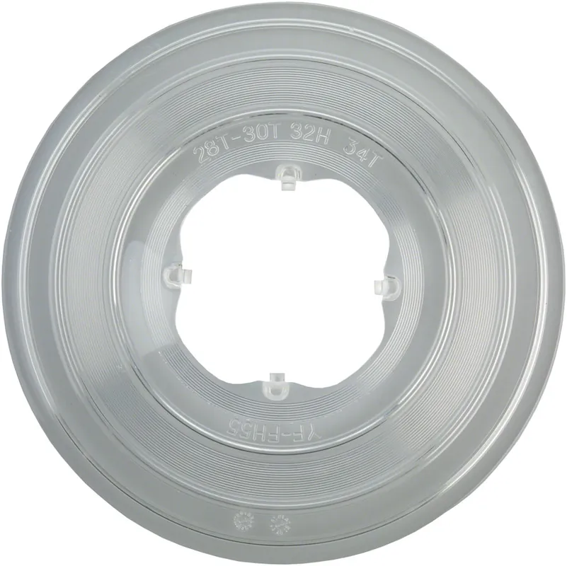 Genuine Dimension Freehub Spoke Protector 28-34 Tooth 4 Hook 32 Hole Clear Plastic  | Bikeparts.Com