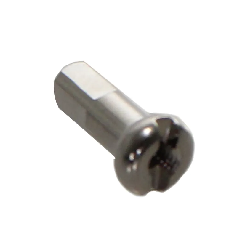 DT Swiss Brass Nipple 13g/12mm Silver Box/100  | Bikeparts.Com Genuine