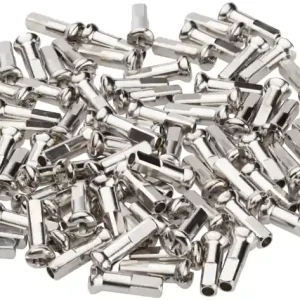 DT Swiss Pro Head Brass Nipples: 2.0 x 14mm Silver Box of 100  | Bikeparts.Com Deal