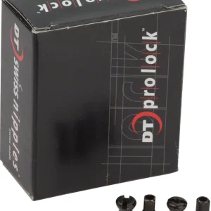 Affordable DT Swiss Pro Head Pro Lock Brass Nipples: 2.0 x 12mm Black Box of 100  | Bikeparts.Com