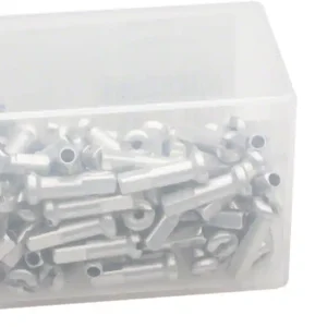Affordable DT Swiss Standard Aluminum Nipples: 2.0 x 16mm Silver Box of 100  | Bikeparts.Com