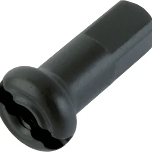 Seasonal Sale DT Swiss Standard Spoke Nipples - Brass 1.8 x 12mm Black Box of 100  | Bikeparts.Com