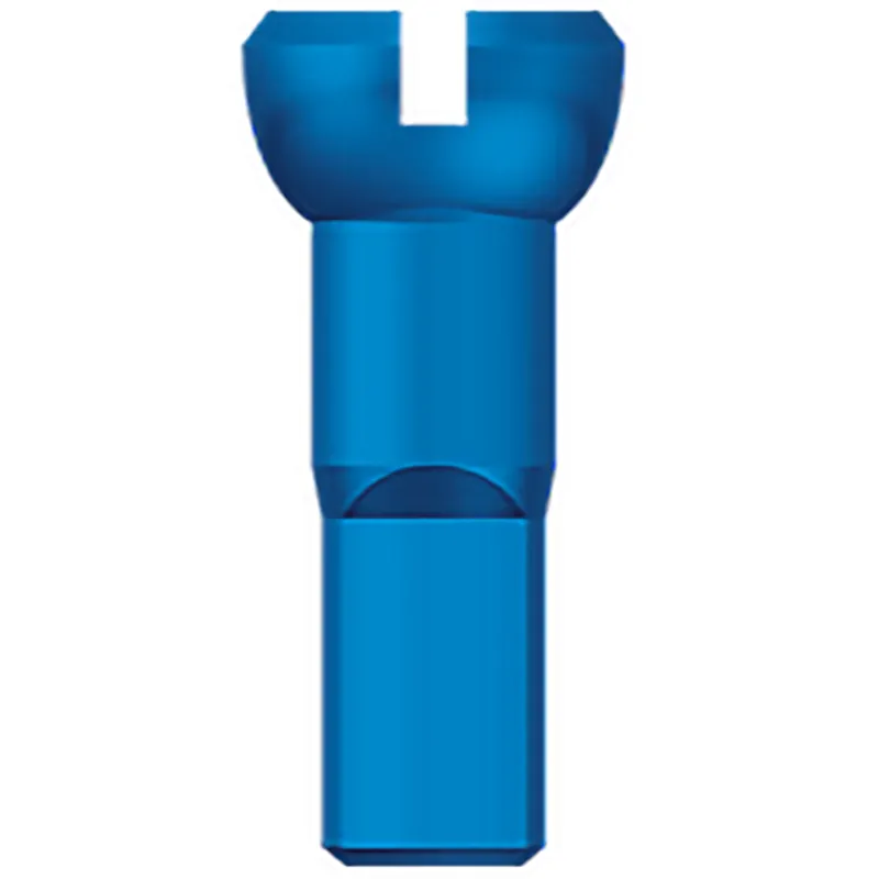 Sapim Double Square SL Alloy Nipple 14g/16mm Blue 100/C  | Bikeparts.Com Fast Shipping