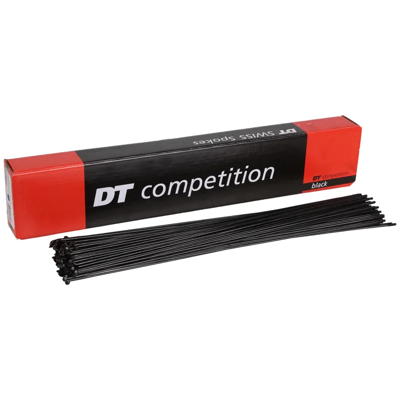 Editor’s Pick DT Swiss Competition Race 14g DB Spoke Black 270mm 20/Count  | Bikeparts.Com