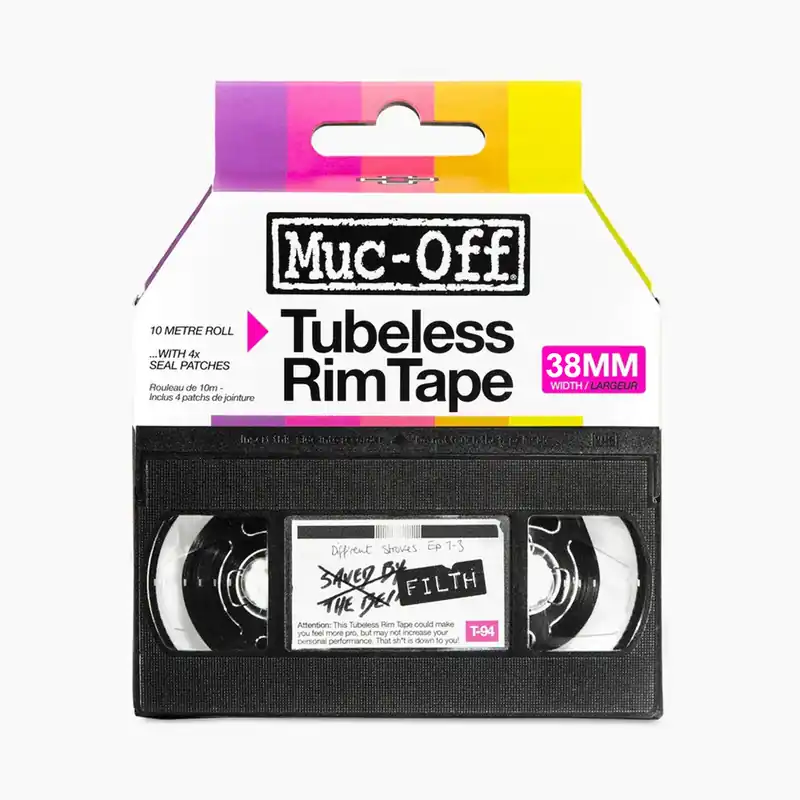 Free Returns Muc-Off Tubeless Rim Tape 38mm - 10 Meter Roll