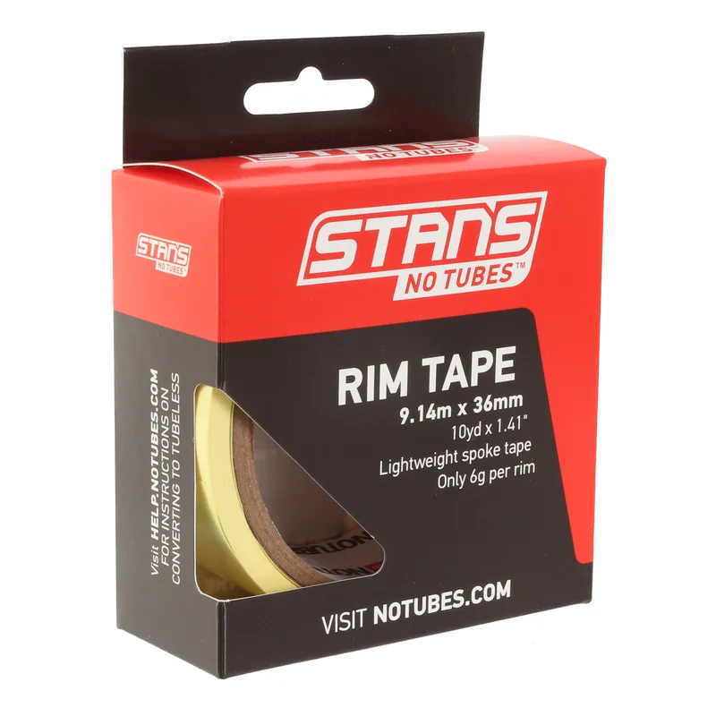 Stan's Yellow Rim 36mm Tape 10 Yard Roll Price Drop