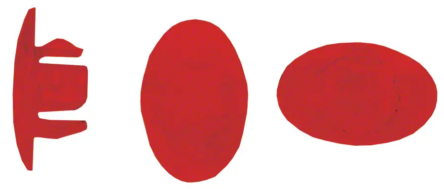 Velocity Rim Plug: Fits 7.7mm-8.3mm Diameter Holes Red Bag of 72 | Bikeparts.Com Free Returns