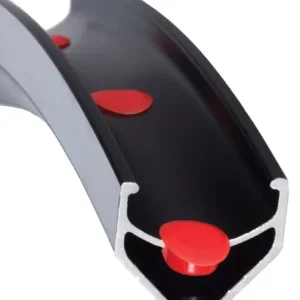 Velocity Velo Plug Rim Hole Covers 72/Bag Red  | Bikeparts.Com Crafted