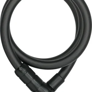 Abus Racer 6412K Cable Lock - Keyed 2.8' 12mm With Bracket Black Wholesale