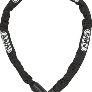 ABUS Steel-O-Chain 5805K Keyed Lock: 75/5mm Black Certified
