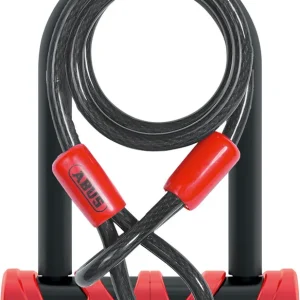 Abus Ultimate U-Lock - x 5.5" Keyed Black Includes Cobra Cable Discount