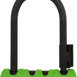 Deal Abus Ultra 410 U-Lock - 3.9 x 5.5" Keyed Black/Green Includes bracket