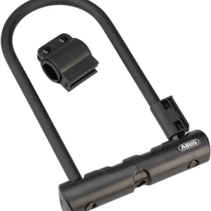 Abus Ultra 410 U-Lock - 3.9 x 9" Keyed Black Includes bracket Grab Now