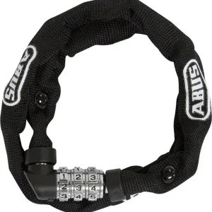 Crafted ABUS Web Chain Lock 1200Combination: 60cm Black