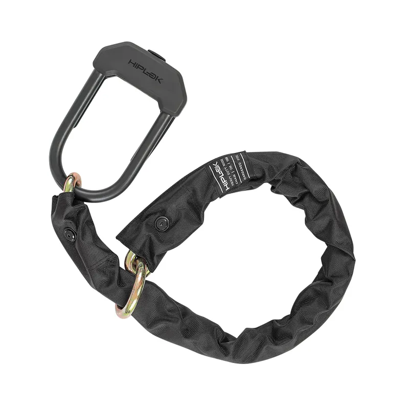 Hiplok DXXL Chain and U-Lock Black  | Bikeparts.Com Fast Shipping