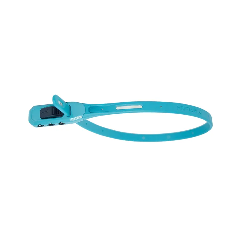 Hiplok Z Lok Single Zip Combo Lock Teal  | Bikeparts.Com High Quality