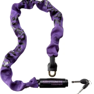 Krypto Keeper 785 Integrated Chain Lock: 2.8' (85cm) Purple | Bikeparts.Com New Release