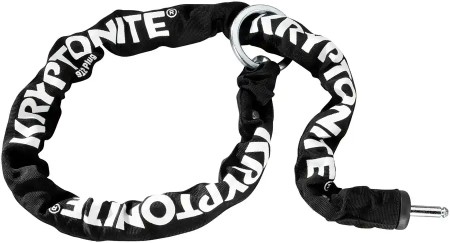 Best Price Kryptonite 912 Plug-In Chain Lock - For Ring Lock 9mm 120cm Length Black | Bikeparts.Com