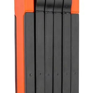 Kryptonite Evolution 790 Folding Lock - 90cm Keyed Inludes Click Tight Bracket Black/Orange  | Bikeparts.Com Markdown