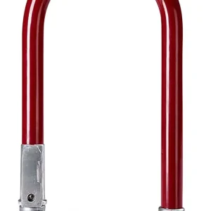 Last Chance Kryptonite Krypto Series 2 Mini-7 U-Lock - 3.25 x 7" Keyed Maroon Includes bracket  | Bikeparts.Com