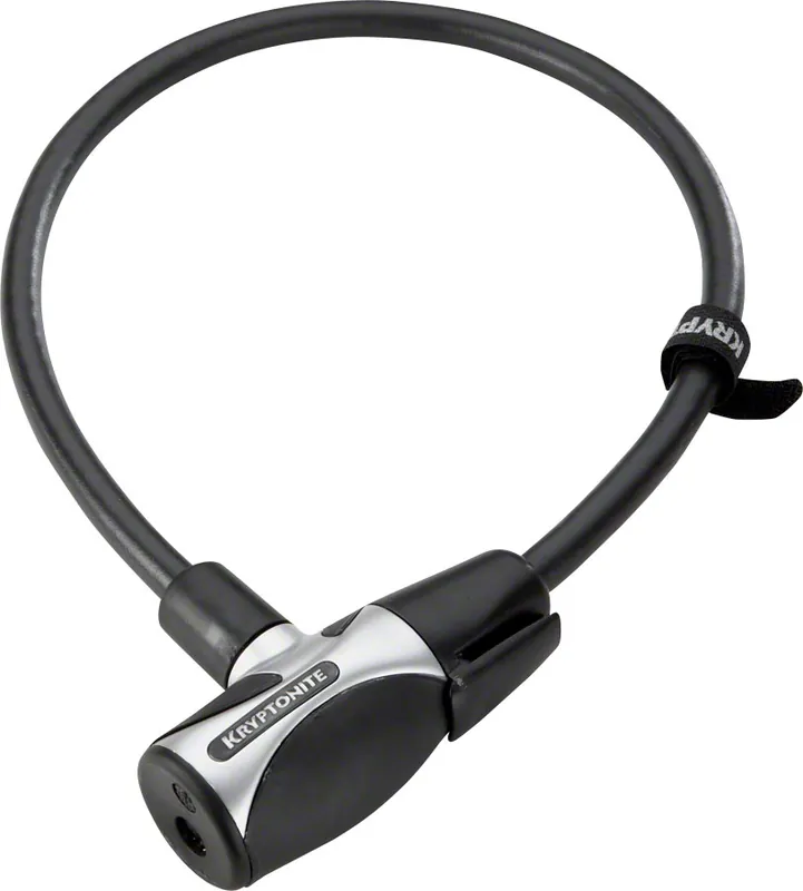 Time-Limited Kryptonite KryptoFlex 1265 Cable Lock - Keyed 65cm x 12mm Black | Bikeparts.Com