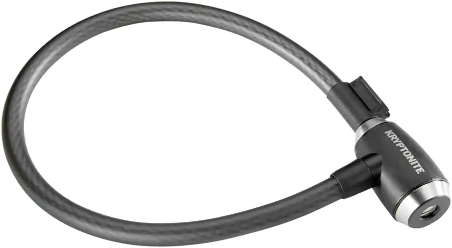 Final Sale Kryptonite KryptoFlex 1565 Cable Lock - with Key 2.2' x 15mm | Bikeparts.Com