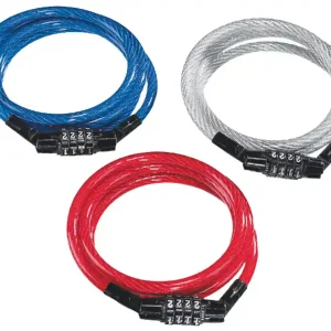Kryptonite KryptoFlex Keeper 712 4-Digit Combo Cable Lock: 4' x 7mm: Assorted Colors  | Bikeparts.Com Discount