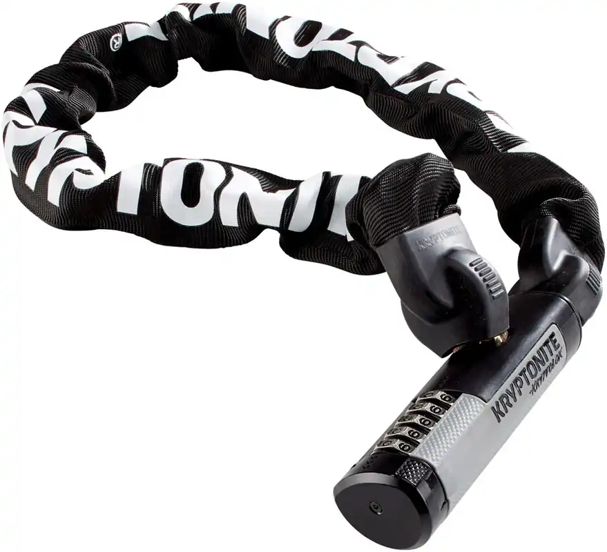 While Supplies Last Kryptonite KryptoLok 990 Chain Lock with Combination: 2.95' (90cm) | Bikeparts.Com