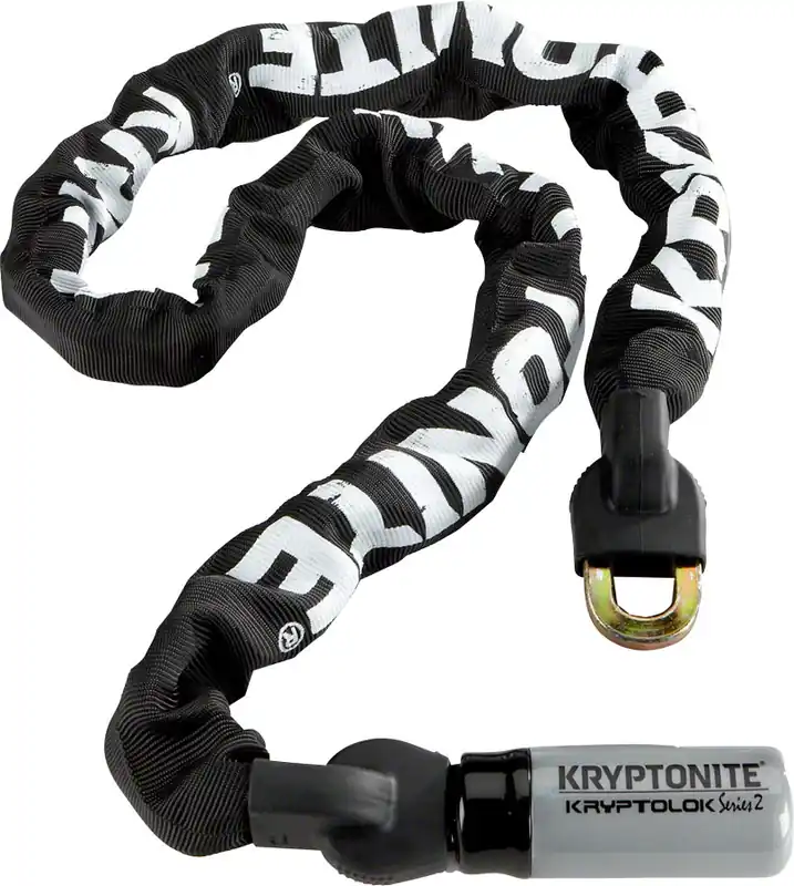 Kryptonite KryptoLok Series 2 912 Integrated Chain: 4' (120cm) | Bikeparts.Com Buy Online