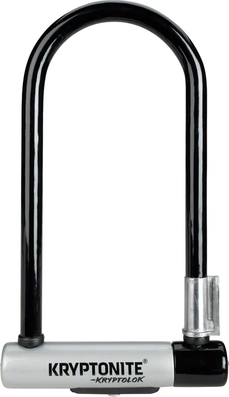 Cheap Kryptonite KryptoLok U-Lock - 4 x 9" Keyed Black Includes bracket | Bikeparts.Com
