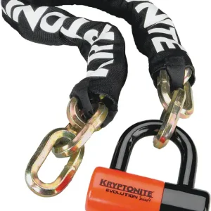 Kryptonite New York Chain 1210 and Evolution Disc Lock: 3.25' (100cm)  | Bikeparts.Com Reduced Price
