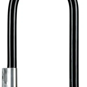 Worldwide Shipping Kryptonite New York U-Lock - 4 x 8" Keyed Black Includes bracket  | Bikeparts.Com