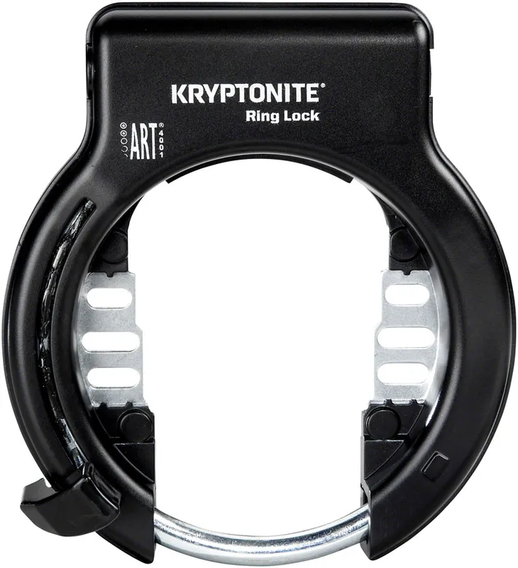 Warranty Included Kryptonite Ring Wheel Lock - Black | Bikeparts.Com