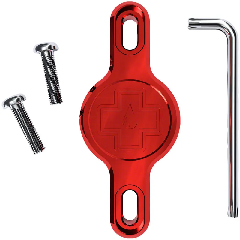 Muc-Off Secure Tag Holder 2.0 - Red  | Bikeparts.Com Fresh Stock