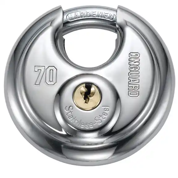 Shop Now OnGuard Bull Mastiff Round Keyed Padlock