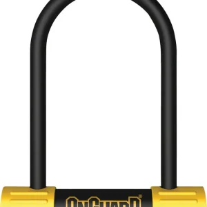OnGuard BullDog Series U-Lock - 3.5 x 5.5" Keyed Black/Yellow Includes bracket Buy Online