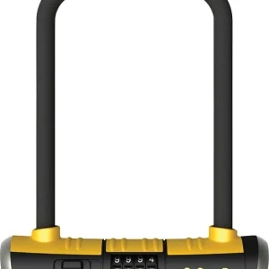 OnGuard BullDog Series U-Lock - 4.5 x 9" Combination Black/Yellow Includes bracket Holiday Sale