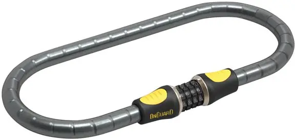 OnGuard Rottweiler Armored Cable Combo 800mm x 20mm  | Bikeparts.Com Premium
