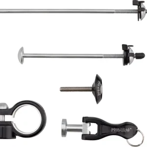 Last Chance Pinhead 4-Pack Lockset: Wheel Skewer Set Seat Fork Top Cap  | Bikeparts.Com