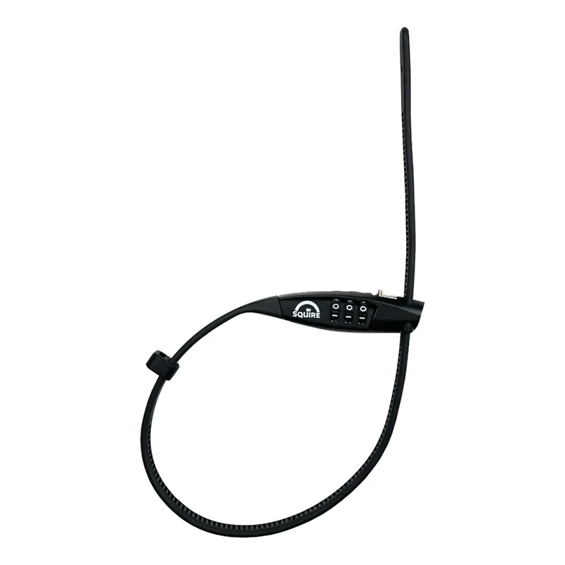 Squire Straplok 10 Cable Lock Combination Black Each Authentic