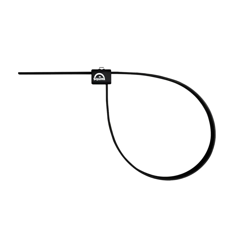 Squire Straplok 10 Cable Lock Keyed Black Each  | Bikeparts.Com Certified