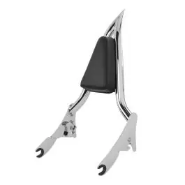 Best Choice Chrome Detachable Havoc Sissy Bar Backrest for Harley® Touring '09-'25