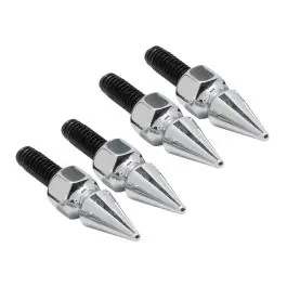 Direct From Factory Spiked Windshield Bolts in Chrome for Harley® Road Glide '15-'25